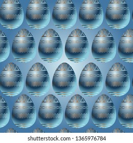 color seamless pattern for Easter holiday