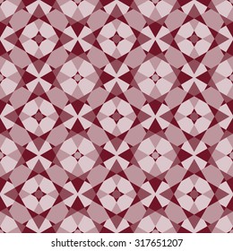 Color seamless pattern of triangles, built on the principle of the kaleidoscope.
