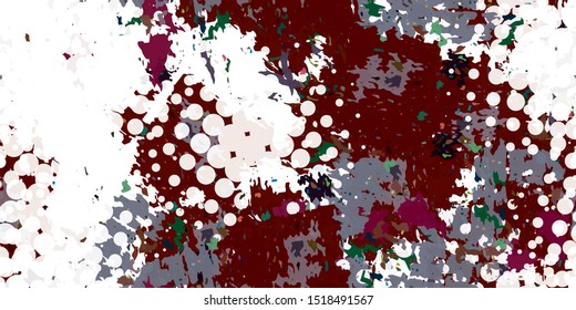 Color seamless vector grunge background