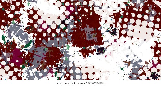 Color seamless vector grunge background
