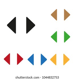 Color set of the arrows icon.