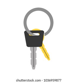 color shadow car keys object to security system