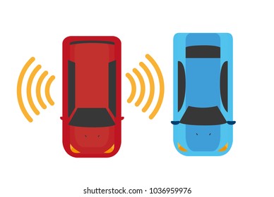 color shadow cars with digital wifi connection technology
