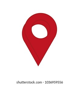 color shadow location map symbol to geography destination