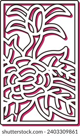 Farbschatten Mini Hanafuda Minazuki Peony June Peony Kass