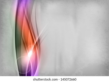 color shapes on the grey background