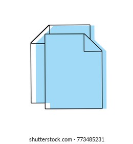 color sheet paper to note business document