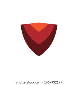 color shield secure logo design