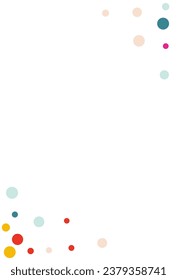 Color Shine Festive Vector White Background. Festival Confetti Design. Christmas Splash Invitation. Rainbow Dot Flying Pattern.