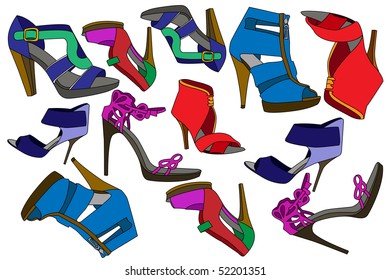 color shoes