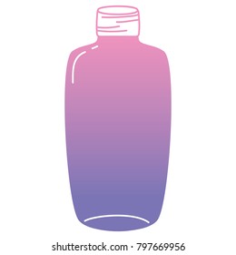 color silhouette long mason jar preserve art