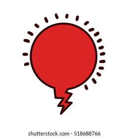 color silhouette oval callout for dialogue