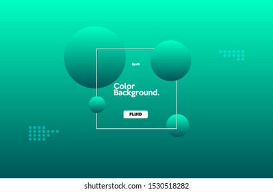 Color simple background. Trendy gradient shape composition eps10 -Vector