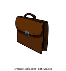 Color Sketch briefcase