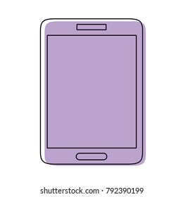 color smartphone mobile to call and talk communication