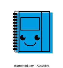 color smile and cute notebook object kawaii