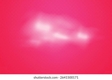 Color smoke effect background. Realistic decorative fog in the air, vapor, creeping smoke puff. Layout of cloudy smog. Transparency vector illustration.