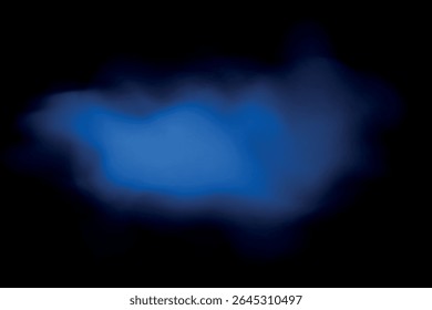Color smoke effect background. Realistic decorative fog in the air, vapor, creeping smoke puff. Layout of cloudy smog. Transparency vector illustration.