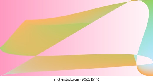 Color Smooth Pastel Technology Dynamic Gradient Mesh. Layers Minimal Psychedelic Fluid Illustration. Shape Pink Futuristic Rainbow Horizontal Lines. Multicolor Neon Digital Modern Office Background.