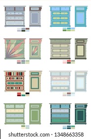 Color solutions of chests