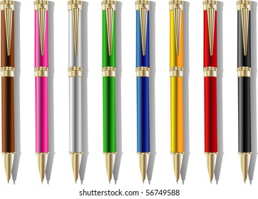 Color souvenir pens
