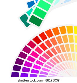 color spectrum palette background