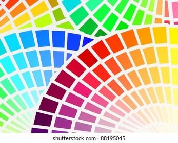 color spectrum palette background