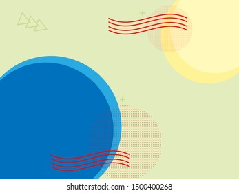 Color splash abstract background design element. Vector overlay colorful spotty pattern of geometric shape, line and dot in trendy