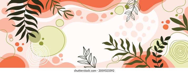 Color splash abstract background for design.Template banner and cover for social media ad, template special promo new arrival sale.