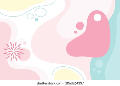 Farbspritzer abstrakter Hintergrund für Design.Template Banner und Cover für Social Media-Werbung, Vorlage Sonderaktion für Ankunft Verkauf.	