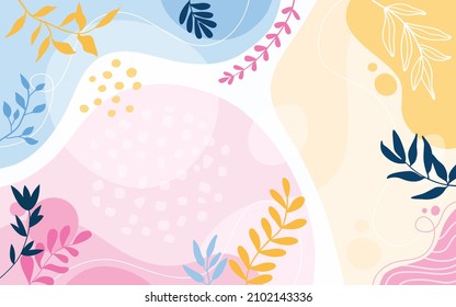 Color splash abstract background for design.Template banner and cover for social media ad, template special promo new arrival sale.