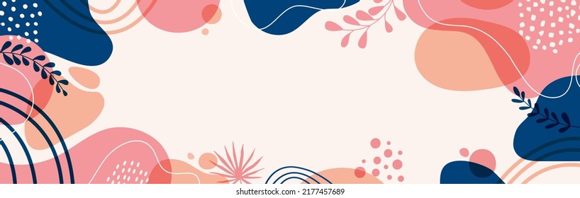 Color splash abstract background for design.Template banner and cover for social media ad, template special promo new arrival sale.