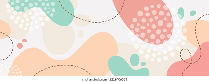 Color splash abstract background for design.Template banner and cover for social media ad, template special promo new arrival sale.