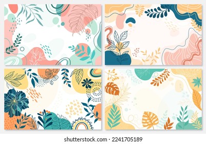 Color splash abstract background for design.Template banner and cover for social media ad, template special promo new arrival sale.
