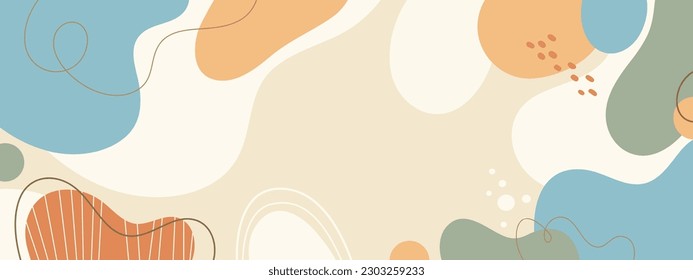 Color splash abstract background for design.Template banner and cover