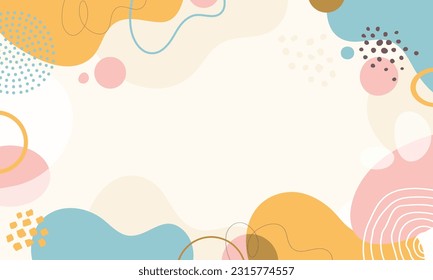 Color splash abstract background for design.Template banner and cover for social media ad, template special promo new arrival sale.