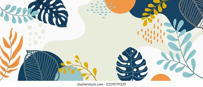 Color splash abstract background for design.Template banner and cover for social media ad, template special promo new arrival sale.