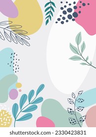 Color splash abstract background for design.Template banner and cover