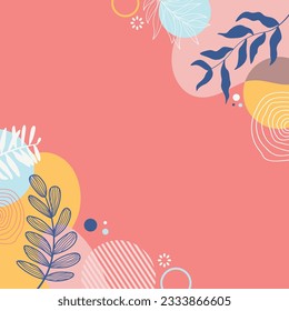 Color splash abstract background for design.Template banner and cover