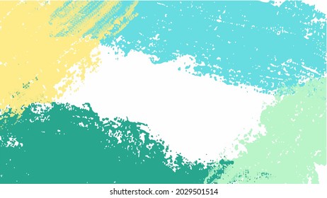 Color splash abstract cartoon background or children playground banner design element. 