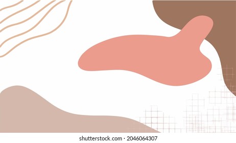 Color splash abstract cartoon background or children playground banner design element. 