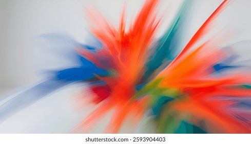 Color Splash Background for Social Media