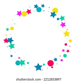 Color Splash Festive Vector White Background. Independence Polka Pattern. Invitation Rain Illustration. Happy Shine Celebration Texture.