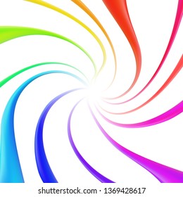 Color splash paint isolated. Liquid flowing ink. Nail polish. Rainbow collection. Beaty makeup design elements for advertising. Vector.