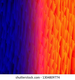 Color Splash series. Background design of fractal paint and rich texture on the subject of imagination, creativity and art.Ice and flame