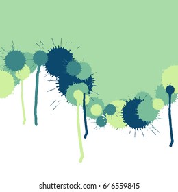 Color splash vector abstract background