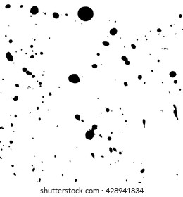 Color splashes liquid vector illustration, colorful spots 