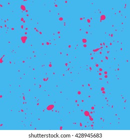 Color splashes liquid vector illustration, colorful spots 