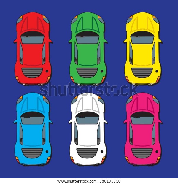 Color sport car\
t-shirt graphics,\
vectors