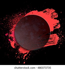 color spray background, vector illustration clip-art
